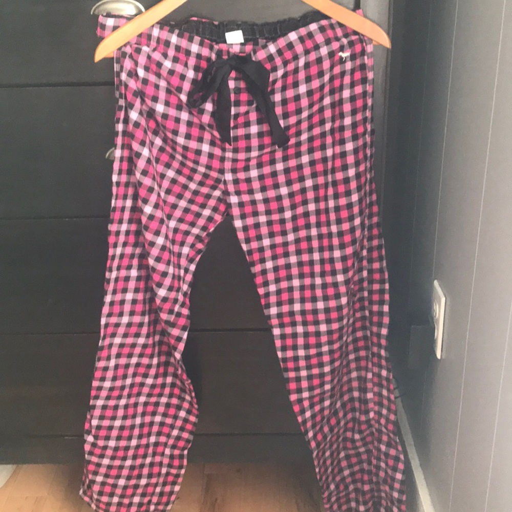 PINK Victoria’s Secret Plaid Pj Pants